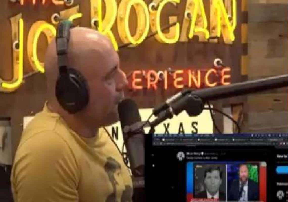 ג'ו רוגן: "טאקר קרלסון ואלכס ג'ונס אומרים דברים מאוד הגיוניים"