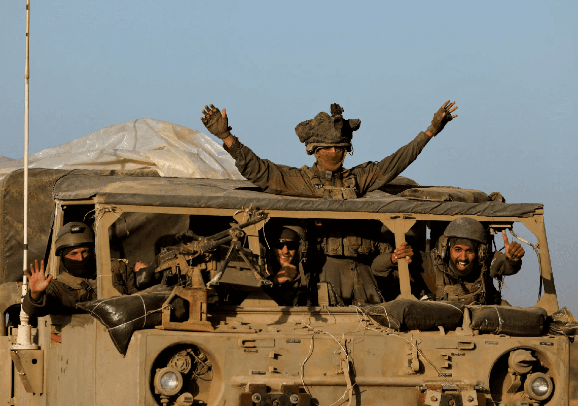 הפסקת אש: אסירים פלסטינים החלו להשתחרר | צה"ל מזהיר את העזתים מלחזור צפונה