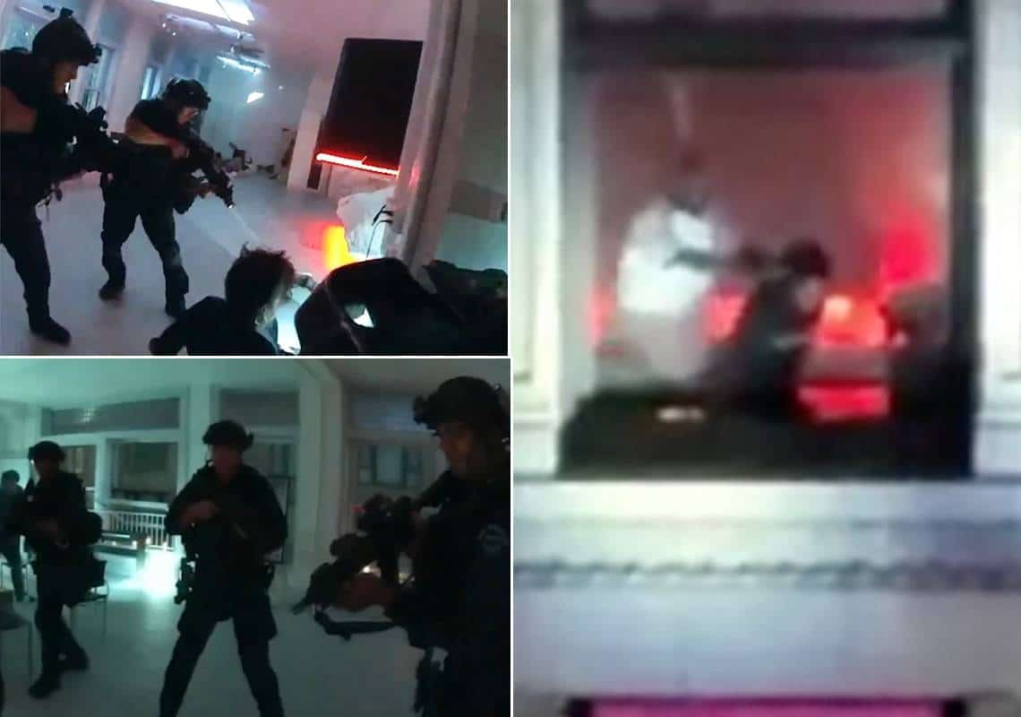 תיעוד מלוס אנג'לס: אישה נלקחה כבת ערובה - המשטרה פרצה לדירה והרגה את החשוד