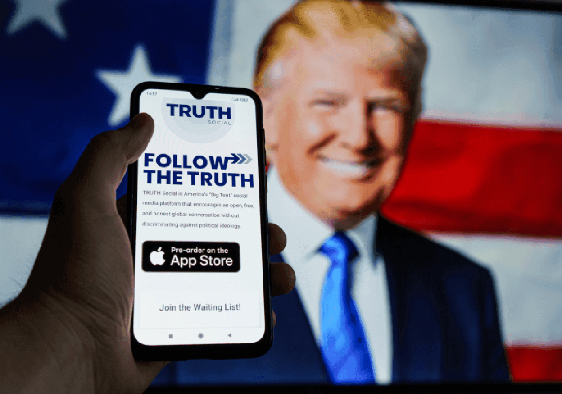 החברה העומדת מאחורי הרשת החברתית של טראמפ מפסידה סכומי עתק