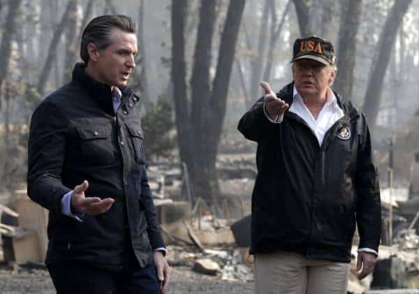 הנשיא טראמפ נגד מושל קליפורניה: "טפל בהומלסים או שהממשל הפדרלי ייאלץ להתערב"