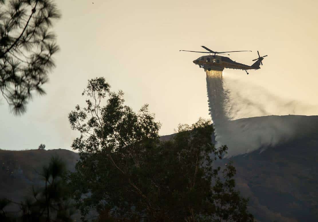 קליפורניה: 20,000 דונמים עלו באש ליד כביש 5 - "הכבאים משיגים ניצחונות"