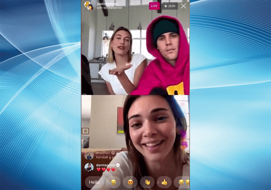מרוב השעמום? שיחת הוידאו של ג'סטין ביבר וקנדל ג'נר סיבכה אותו בצרות