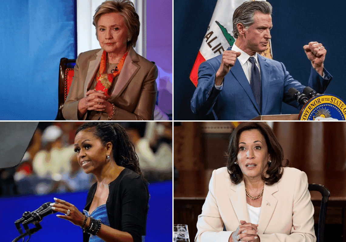 מישל אובמה ועד גווין ניוסום: אחד מהתשעה האלה עשויים להחליף את ביידן