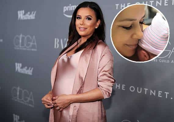 מעקרת בית לאמא: אווה לונגריה ילדה בן בכור