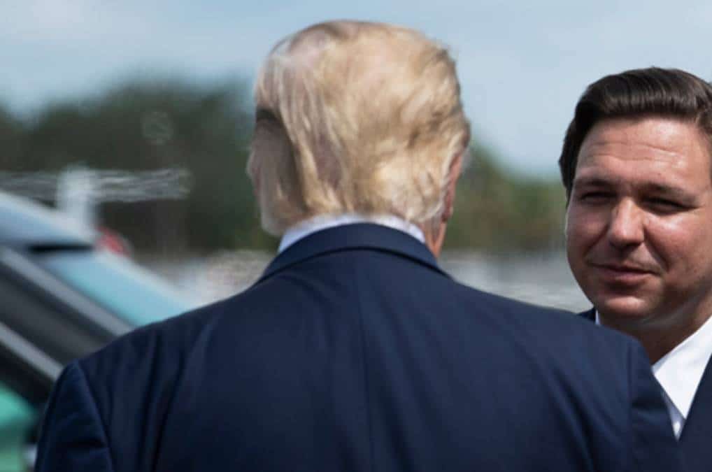 "דה-סנטיס משפיל את עצמו": טראמפ מוביל בסקר אחד ב-69% מול מושל פלורידה!