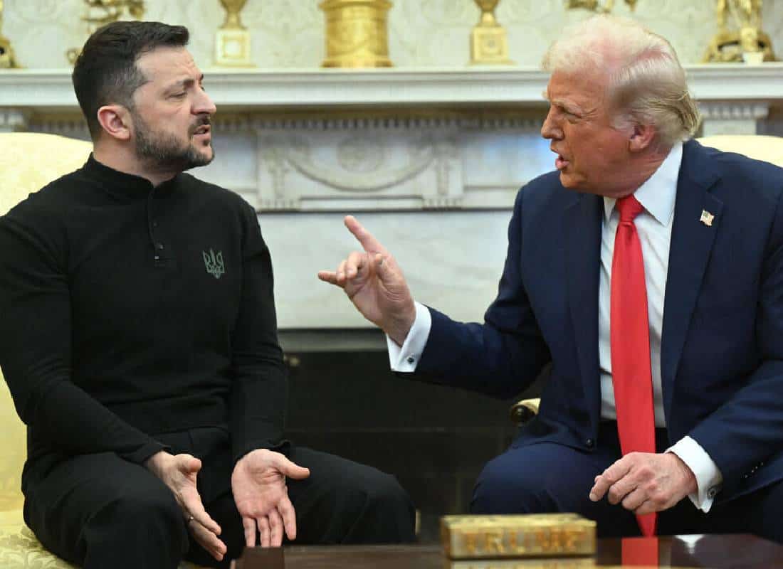 קרע חסר תקדים: טראמפ וזלנסקי מתעמתים בבית הלבן בפגישה סוערת