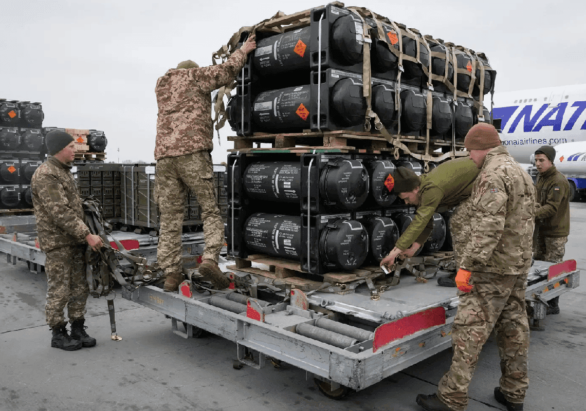 כוחות אמריקאים הגיעו לאוקראינה כדי לפקח על הכסף והנשק שקיבלה מארה"ב