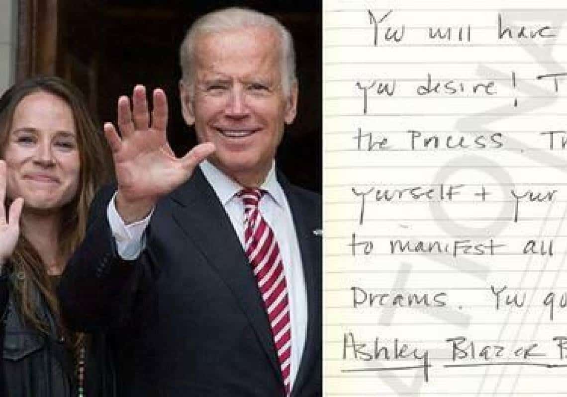 היומן האינטימי של אשלי ביידן הוצע לאנשי הקמפיין של טראמפ, הם השיבו בתגובה - "תמסרו את זה ל-FBI"