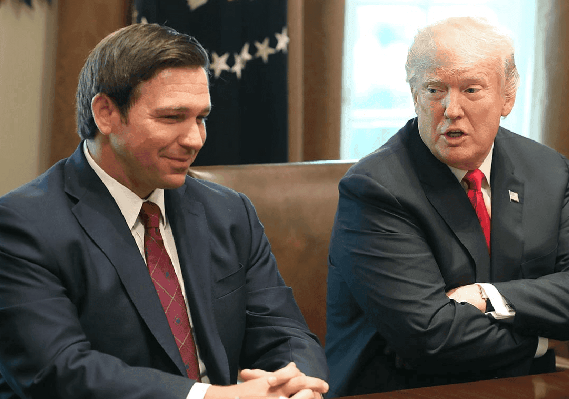 טראמפ לא לוקח אחריות על ההפסד של הרפובליקנים | דה-סנטיס מנצח אותו בסקרים 