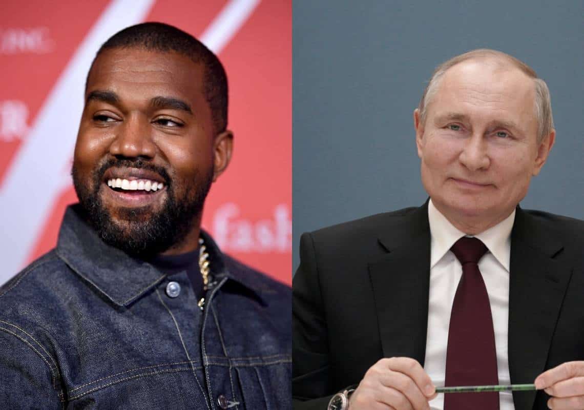 בוחן כיוונים חדשים? קניה ווסט עתיד להיפגש עם פוטין 