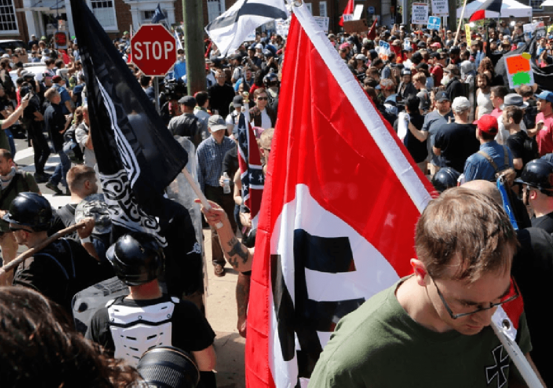 "ארצות הברית מייצאת אידיאולוגיות אנטישמיות ועליונות לבנה"