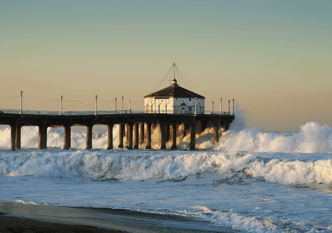 דרום קליפורניה: אזהרה מפני רמות חיידקים גבוהות בים 