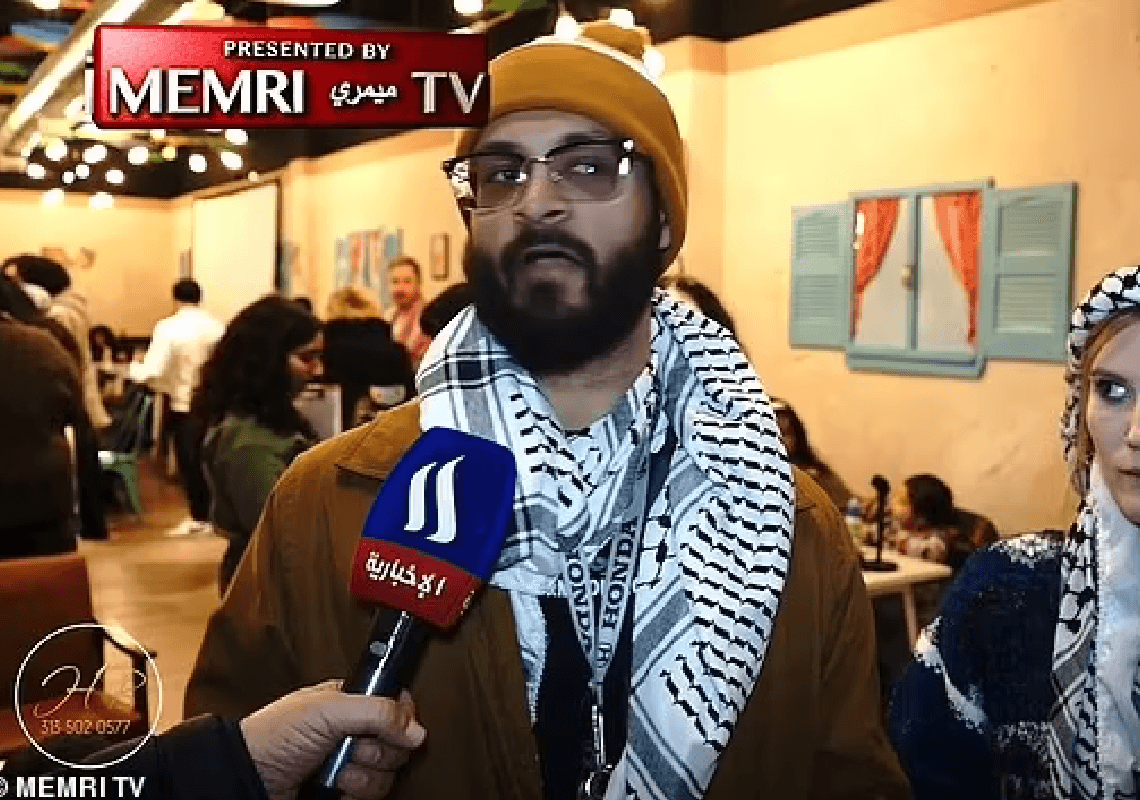 פרו-פלסטיני ממישיגן אומר ללא בושה: "נקריב את חיינו כדי להפיל את האימפריה האמריקאית"