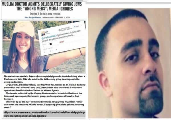 "לך הכה ציוני": בית החולים בניו יורק חותר לפטר את הרופא האנטישמי וההומופובי שקורא להצטרף לקבוצת טרור