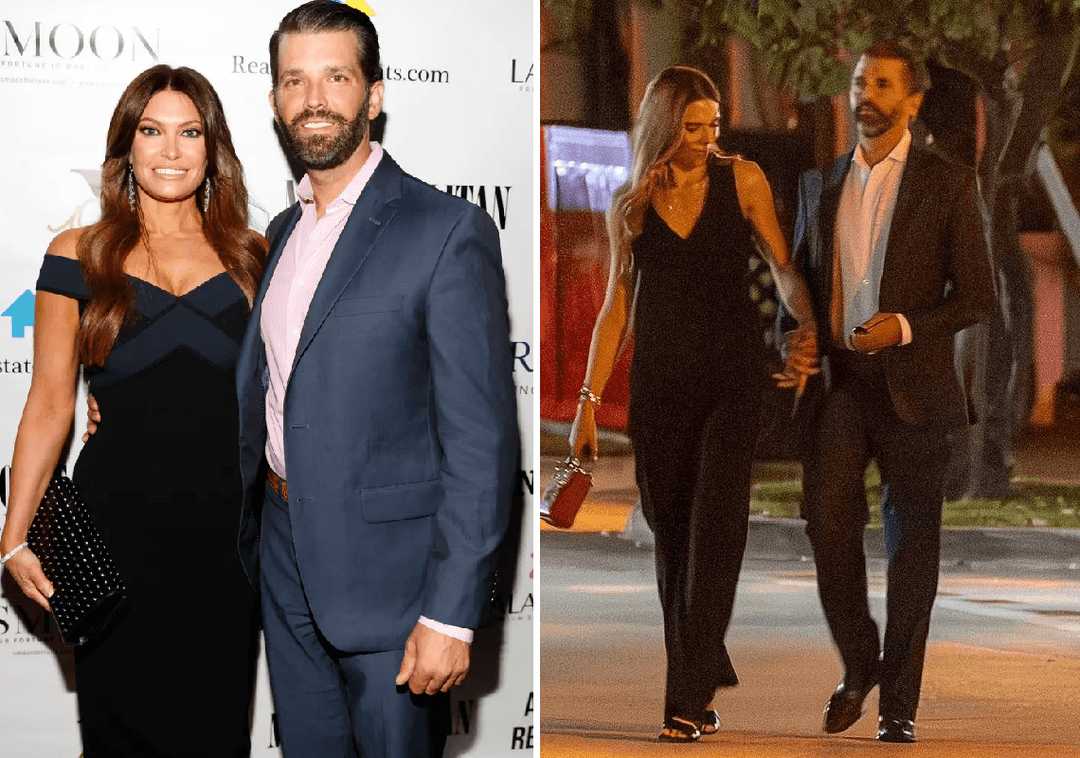 דרמה במשפחה: בנו המאורס של טראמפ יוצא עם מישהי אחרת