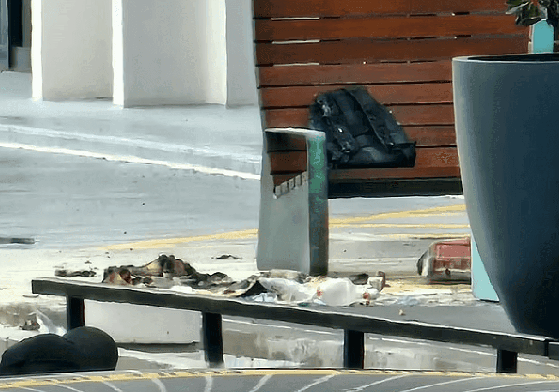 מפגין פרו-פלסטיני הצית את עצמו מחוץ לקונסוליה ישראלית בארה"ב