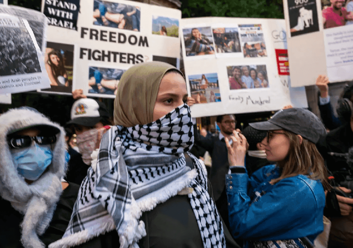 תא סטודנטים יהודי פרו-פלסטיני הושעה מאונ' קולומביה