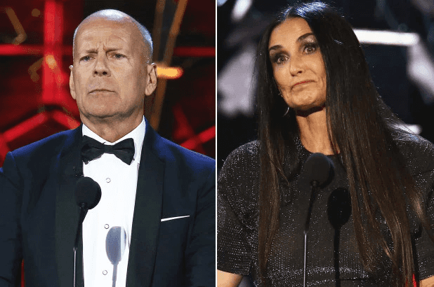 לא היה מוכן לזה: דמי מור יורדת על האקס ברוס וויליס 