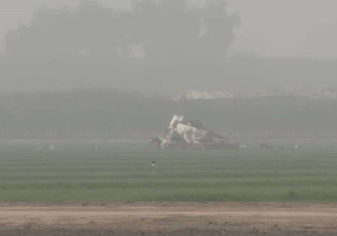 ארבעה הרוגים בהתרסקות מטוס קל בקליפורניה