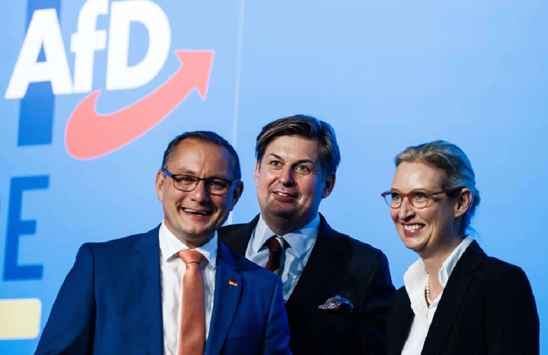 גרמניה: מפלגת ה-AfD המתנגדת להגירה שוברת שיאים - הופכת לשנייה בגודלה בסקר חדש