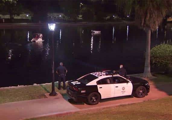 לוס אנג'לס: צוללנים מחפשים אחר גבר שטבע באגם בפארק מרכזי