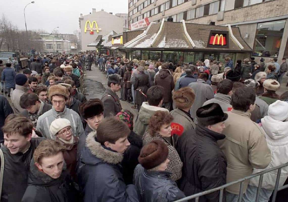 עידן מקדונלד'ס ברוסיה מגיע לסיומו, המסעדות נמכרו