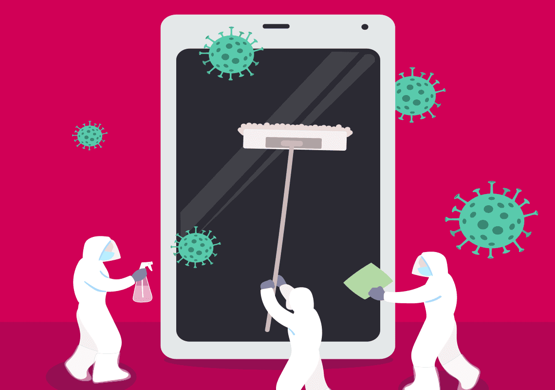 לא רק קורונה: יצרניות הסלולר מעדכנות את הוראות הניקיון על רקע האיום הנגיפי
