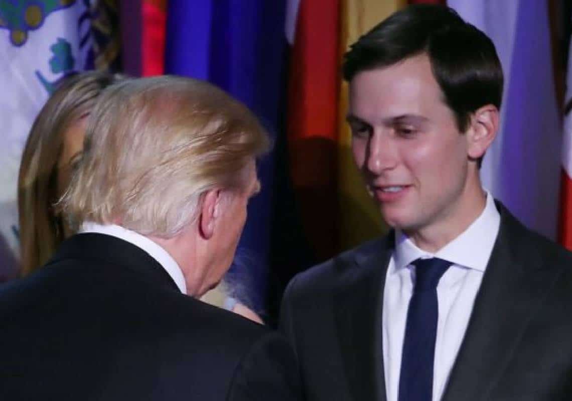 "טראמפ רצה לפטר את קושנר לפני בחירות 2020"