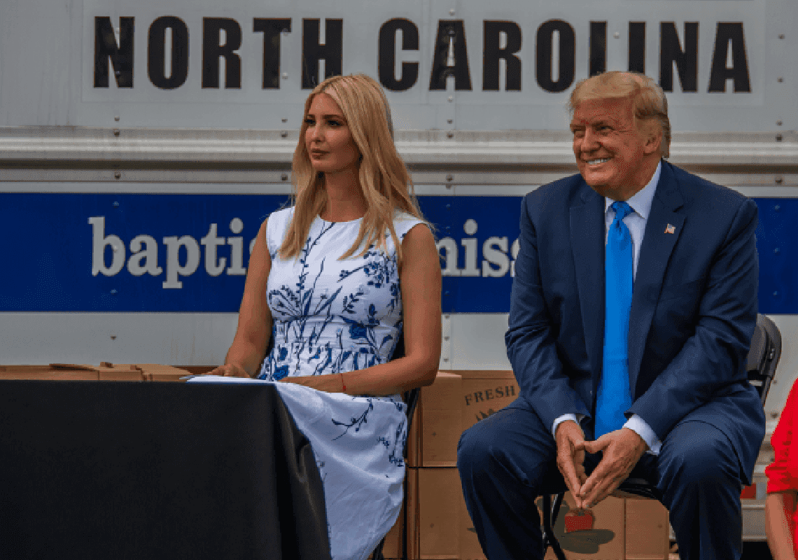 איוונקה טראמפ לא מאמינה לאביה שהבחירות נגנבו