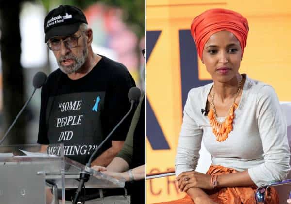 במהלך טקס הזיכרון: בנה של הרוגה ב-9/11 ביקר בחריפות את חברת הקונגרס השנויה במחלוקת