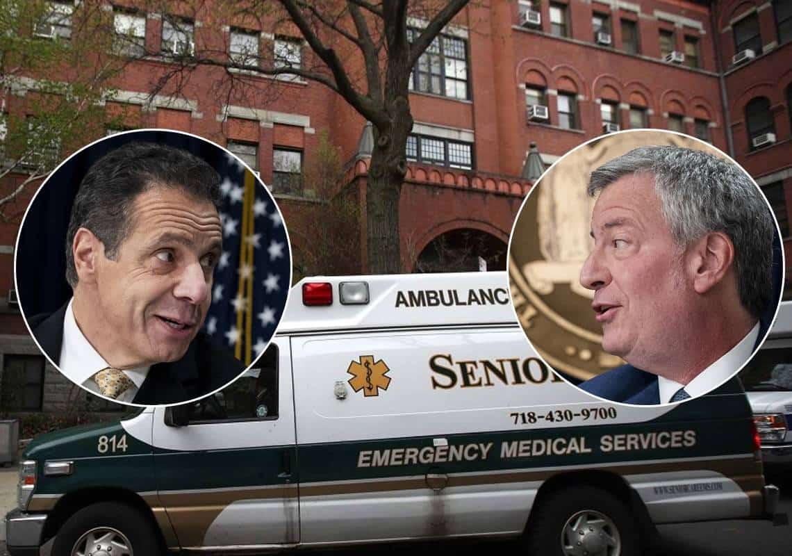 "בריונות קלאסית של קואומו": ראש עיריית ניו יורק תוקף את מושל המדינה ודורש לפתוח בחקירה נגדו