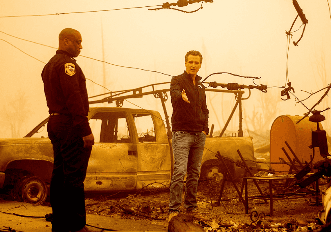 גווין ניוסם בגרינוויל שנשרפה כליל: "ליבנו כואב. נהיה שם כדי לעזור לעיירה להיבנות מחדש"