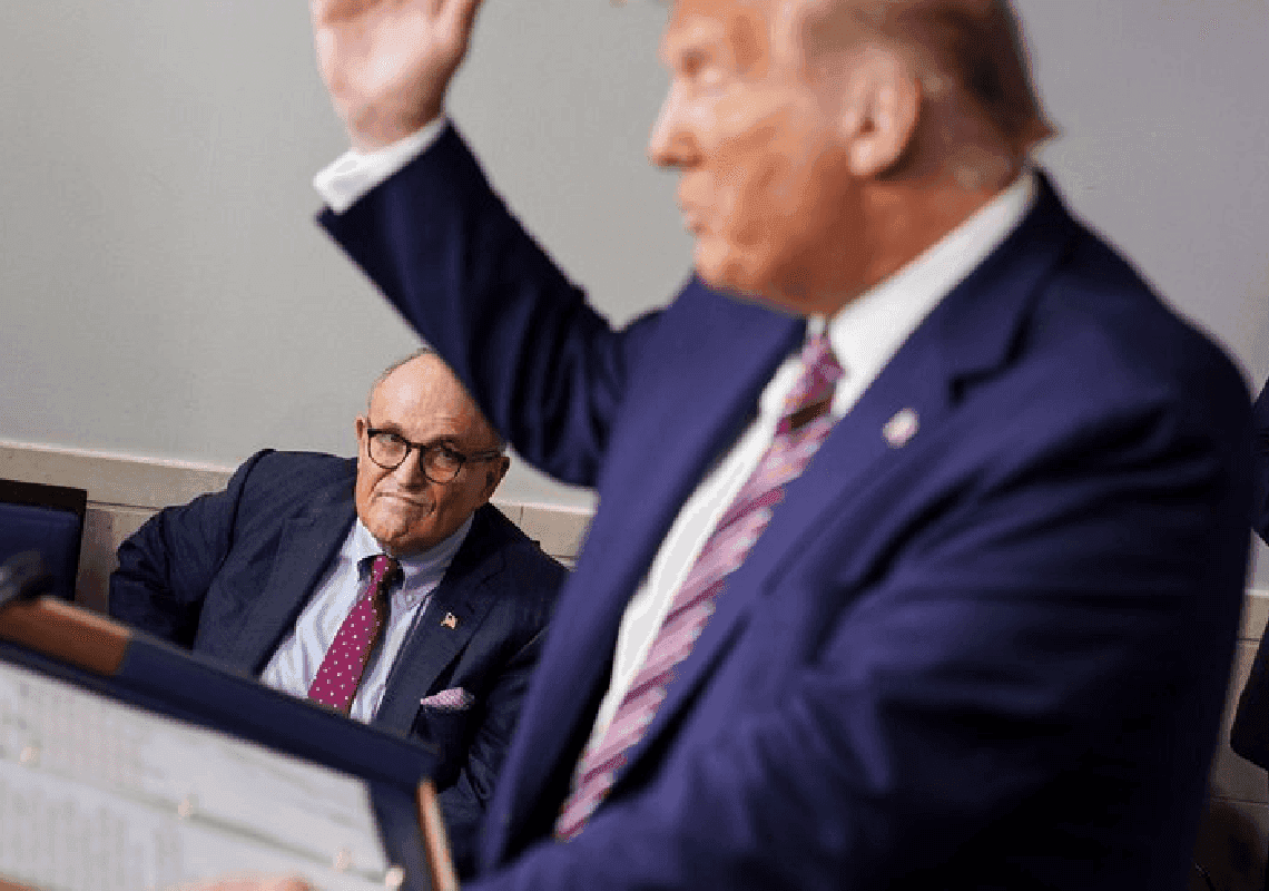 ג'וליאני: אם טראמפ יזכה בכהונה שנייה – הוא ידאג לפשיטה על ביתו של ביידן 