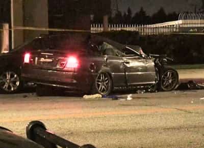 לוס אנג'לס: נוסע נזרק ונהרג בהתהפכות רכב קטלנית בסן פרננדו וואלי