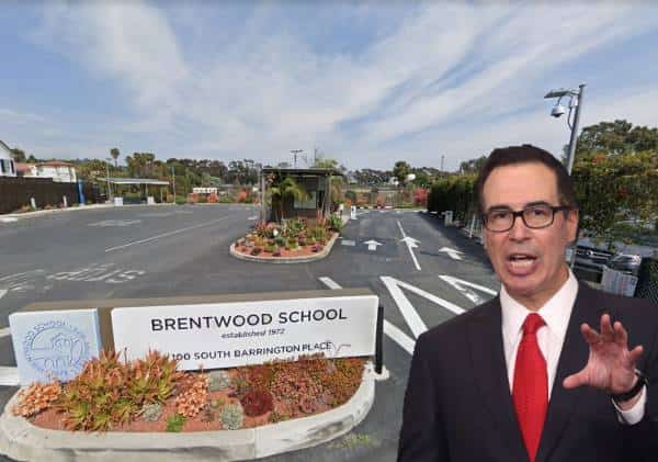 בית ספר פרטי בלוס אנג'לס זכה לסיוע ממשלתי, ילדי שר האוצר לומדים במקום
