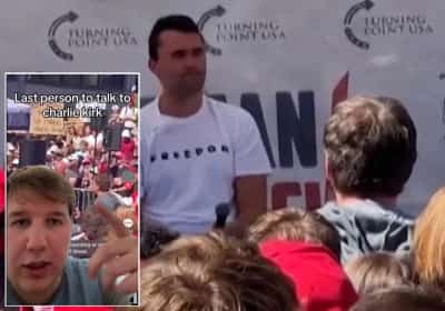 אירוניה טרגית: האחרון שניהל דיבייט עם צ'ארלי קירק ניסה לשכנע אותו שהשמאל אינו אלים