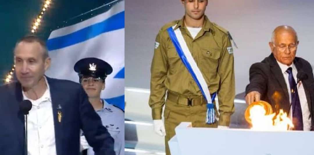 ולתפארת מדינת ישראל: דייויד בלאט, אביגדור קהלני, ומושבניק בן 91 - הרגעים המרגשים של טקס הדלקת המשואות