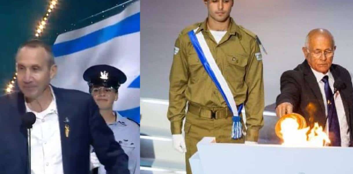 ולתפארת מדינת ישראל: דייויד בלאט, אביגדור קהלני, ומושבניק בן 91 - הרגעים המרגשים של טקס הדלקת המשואות