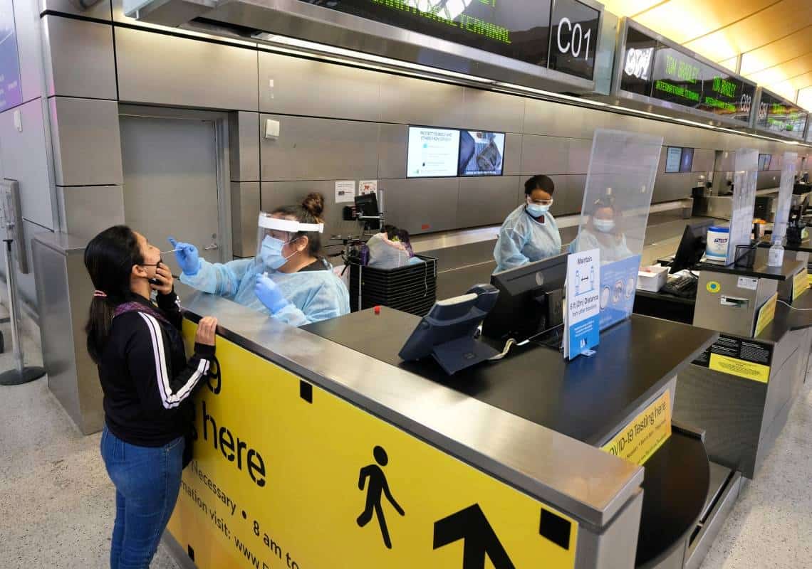 מגיעים ללוס אנג'לס ממדינות זרות? מהיום תוכלו לעבור בדיקת קורונה מהירה ללא עלות