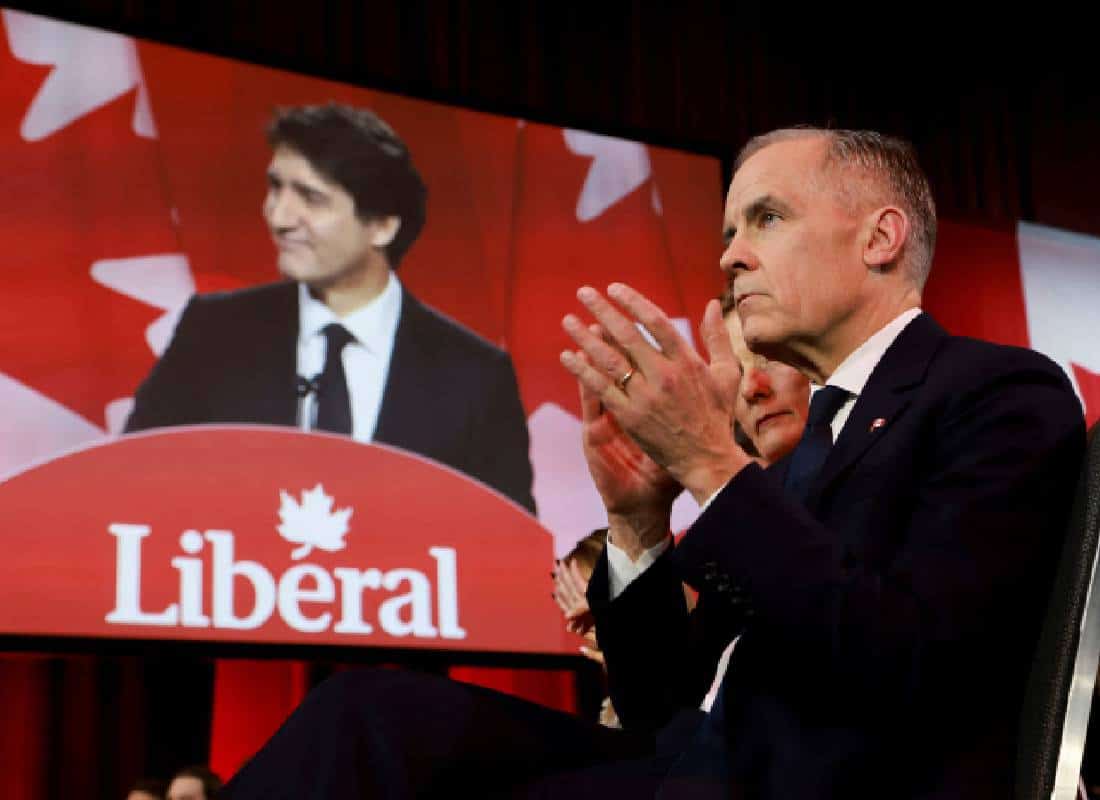 קנדה: מארק קארני יחליף את טרודו בראשות המפלגה הליברלית ומתכונן למאבק עם טראמפ