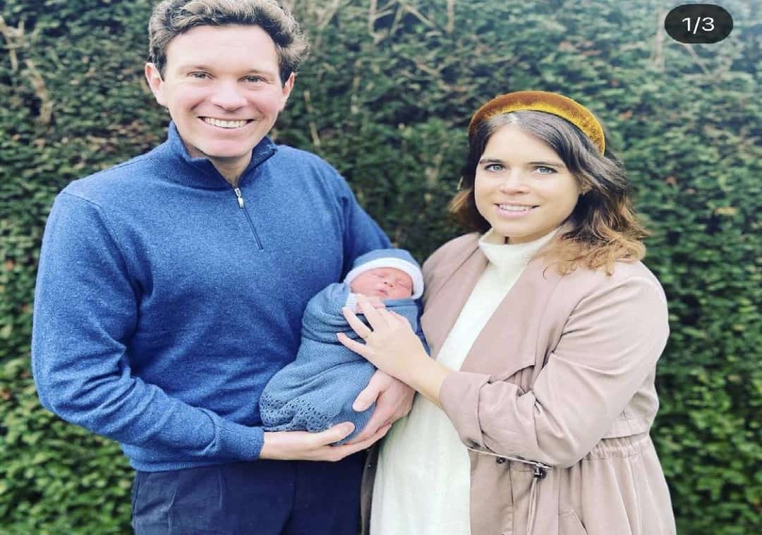 11 יום בלבד לאחר הלידה: הנסיכה יוג'יני חושפת את שם התינוק החדש 