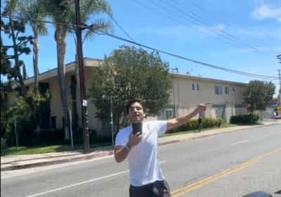 תיעוד מהוואלי: נהג השתולל, ירק ואיים לרצוח – בגלל דגל ישראל