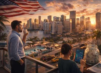 וול סטריט של הדרום: מיליארדי דולרים זרמו מניו יורק לפלורידה —אך הם מעדיפים לשכור ולא לרכוש דירות 