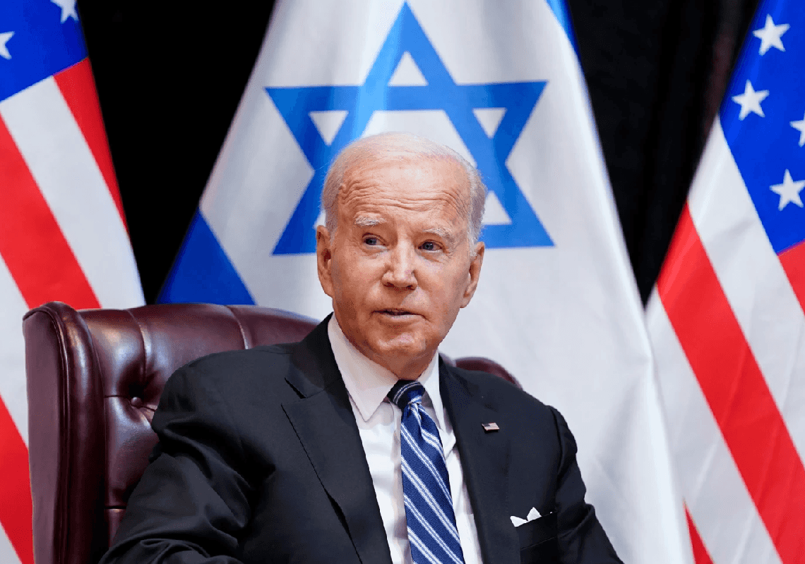 ביידן הגדיר את עצמו "ציוני" – והוסיף: "אני זה שעשיתי עבור הפלסטינים יותר מכולם"