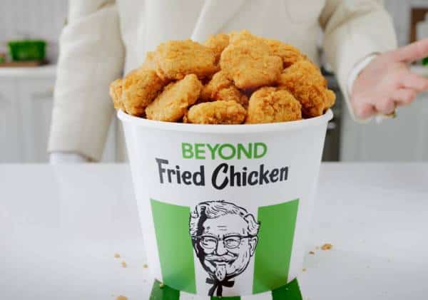 רשת KFC משיקה מוצרי "ביונד מיט" בעשרות סניפים בדרום קליפורניה