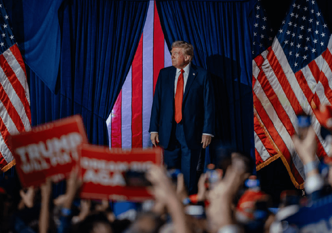 "הקאמבק הגדול בהיסטוריה": הנשיא הנבחר טראמפ בנאום ראשון