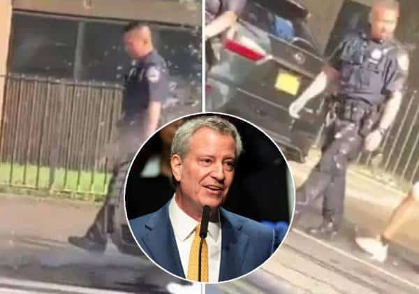 פרשת תקיפת השוטרים בדליי מים: ראשי משטרת ניו יורק מאשימים את ראש העיר במדיניות ההבלגה