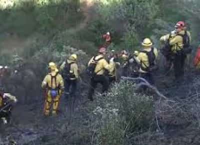 שריפה בוואלי: כבאי לוס אנג'לס מנעו אסון טבע