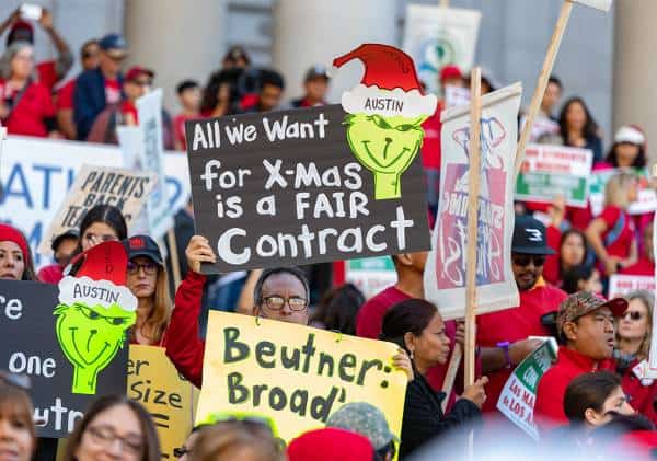 סיום שביתת מערכת החינוך בלוס אנג'לס: אלו הישגי ארגון המורים